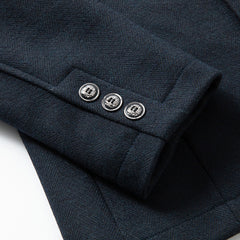 Business Stand Collar Woolen Coat
