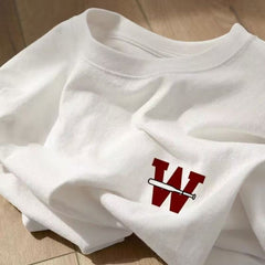 Men's Loose Round Neck Pure Cotton Tops