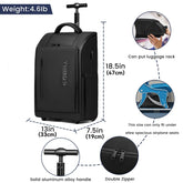Trolley Backpack Double-shoulder Travel Ultra Light Draw-bar Luggage