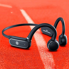 Bone Conduction Bluetooth Headset Is Painless In Both Ears Not In Ears Sports Mobile Phones