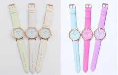 Simple Scale Temperature-sensitive Color-changing Watch