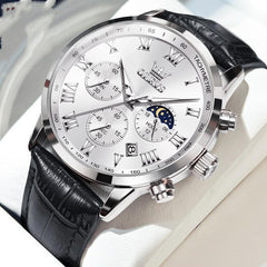 Multi-functional Timing Waterproof Luminous Quartz Watch