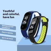 Waterproof Student Two-color Sports Bracelet Watch