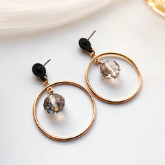 European And American Minimal Art Earrings Geometry