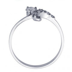 Diamond Women's Ring Fully-inlaid