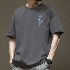 Men's American-style Retro Heavy Short-sleeved T-shirt