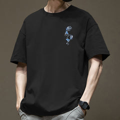 Men's American-style Retro Heavy Short-sleeved T-shirt