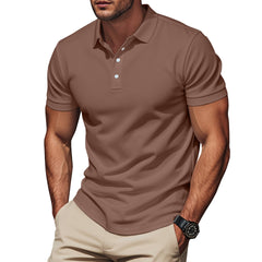 Casual British Style Summer Men's T-shirt