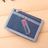 Jemiru Tri-fold Canvas Wallet Men's Short
