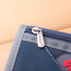 Jemiru Tri-fold Canvas Wallet Men's Short