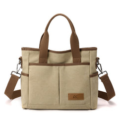 Women's All-match Simple Portable Canvas Bag
