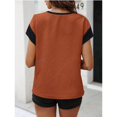 Casual European And American Fashion Women's Wear Top
