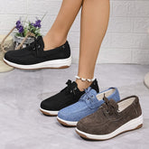 Plus Size Canvas Casual White Shoes For Women