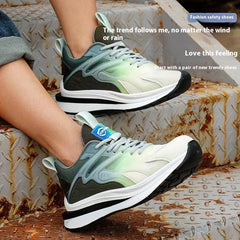 Fashion Protective Shoes Anti-smashing And Anti-penetration Lightweight Non-slip Wear-resistant Casual Shoes