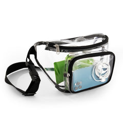 PVC Waist Bag Outdoor Sports Transparent Belt Bag