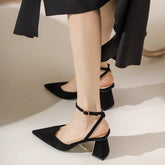 French Style Closed Toe Sandals For Women