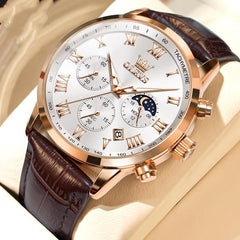 Multi-functional Timing Waterproof Luminous Quartz Watch