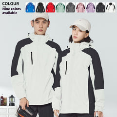 Shell Jacket Three-in-one Men's And Women's Two-piece Detachable