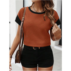 Casual European And American Fashion Women's Wear Top