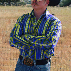 Men's Cardigan Retro Plaid Stripe Pattern 3D Printing