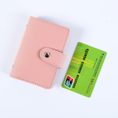 Anti-degaussing Creative Leather Multiple Card Slots PU Bank Card Package