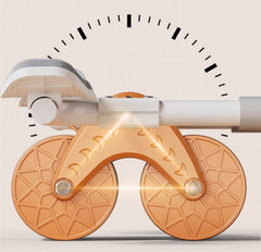 Male And Female Household 2 In 1 Exercise Belly Wheel Indoor Fitness Sports