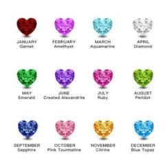 S925 Silver Engraved Long Strip Birthday Flower Necklace With Birthday Stone