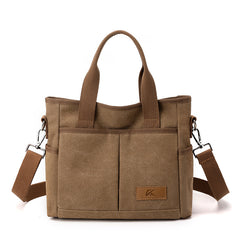 Women's All-match Simple Portable Canvas Bag