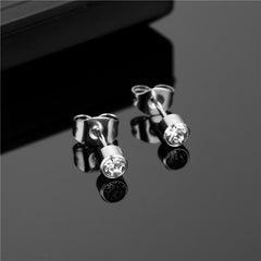 Simple And Versatile Exquisite Car Cup Rhinestone Studs
