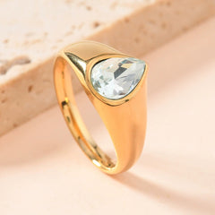 Light Luxury High-grade Titanium Steel No Fading Ring