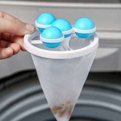 Washing Machine Lint Catcher Filter Pouch Hair Removal Laundry Ball Hair Lint Catcher Catchers Float Filter Clothes Cleaning Ball Accessories
