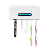 Disinfection toothbrush holder