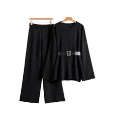 Knitted Sweater Suit Women's Loose Fashion Temperament