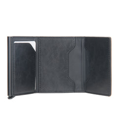 Men's Spring Automatic Card Clamp