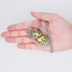 Vintage Pattern Lighter Shell Sets Of Stainless Steel Necklace