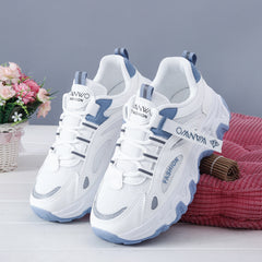 New Mesh Surface Clunky Sneakers Soft Sole Sneakers