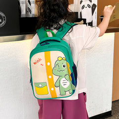 Children Portable Burden Alleviation Casual Trend Dinosaur Backpack
