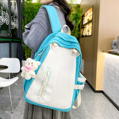 College Girl Large Capacity Cute Backpack