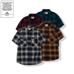 Men's All-match Casual Plaid Shirt