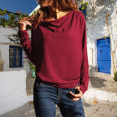 New Solid Color Loose Top T-shirt