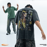 Retro Minority Design Street Hip-hop Loose T-shirt