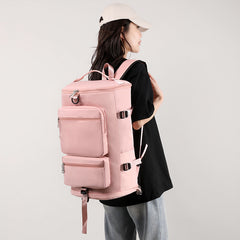 Men's And Women's Large Capacity Dry Wet Separation Fitness Backpack Short-distance Luggage Bag