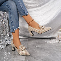 Women's Casual Fashion All-matching High Heels