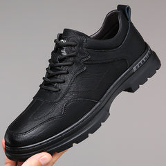 Men's Daily Casual Leather Shoes Outdoor Mountaineering