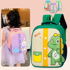 Children Portable Burden Alleviation Casual Trend Dinosaur Backpack