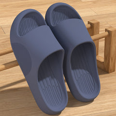 Men's Summer Slip-on Thick-soled Slippers For Outer Wear