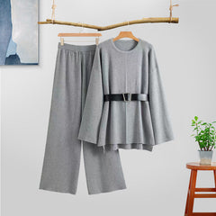 Knitted Sweater Suit Women's Loose Fashion Temperament