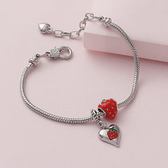 Sweet Cute Love Fruit Strawberry Bracelet