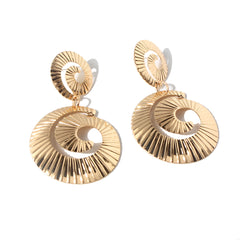 European And American Spiral Earrings