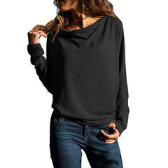 New Solid Color Loose Top T-shirt